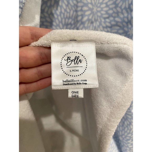 NWT | Bella Il Fiore Blue Zinnia Spa Wrap - Picture 7 of 8